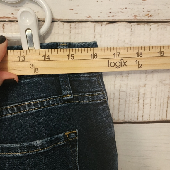 Frame Le Crop Mini Boot Frayed Hem size 32 - Picture 6 of 8